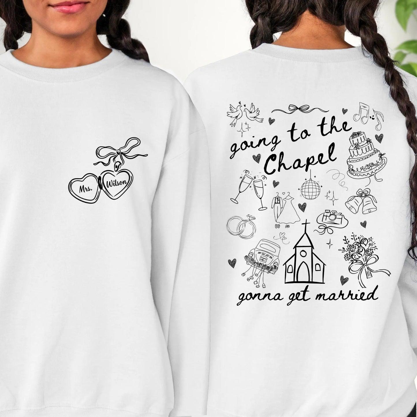 Custom Future Mrs. Bridal Sweatshirt – Wedding Gift