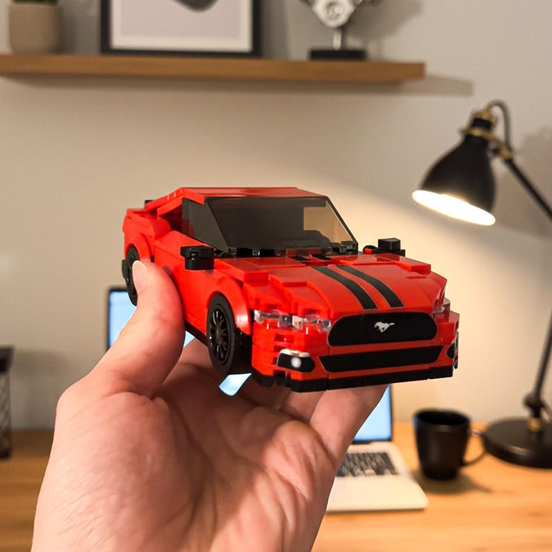 Personalized Custom Car And Figure Brick Model From Photo Perfect Gift For Dad