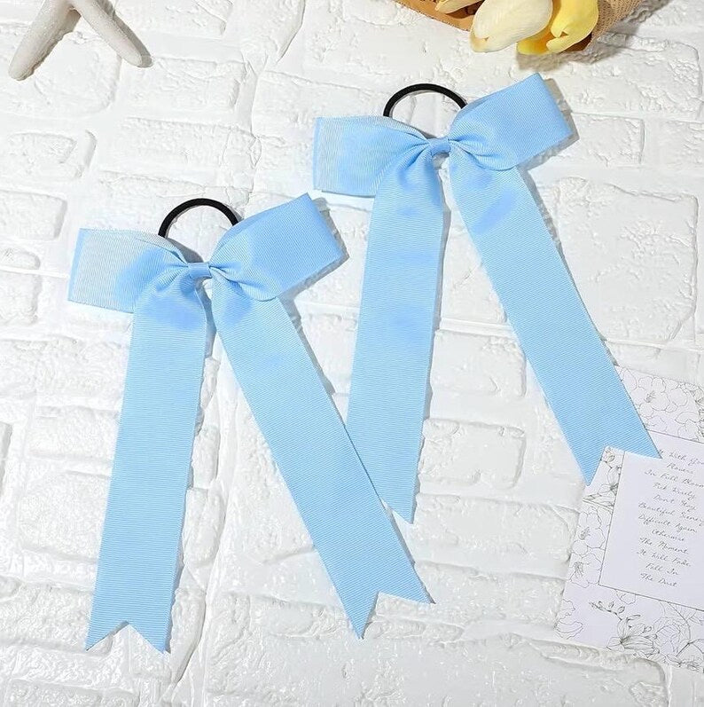 Personalized Team Hair Bows, Custom Cheer Bows with Names & Numbers