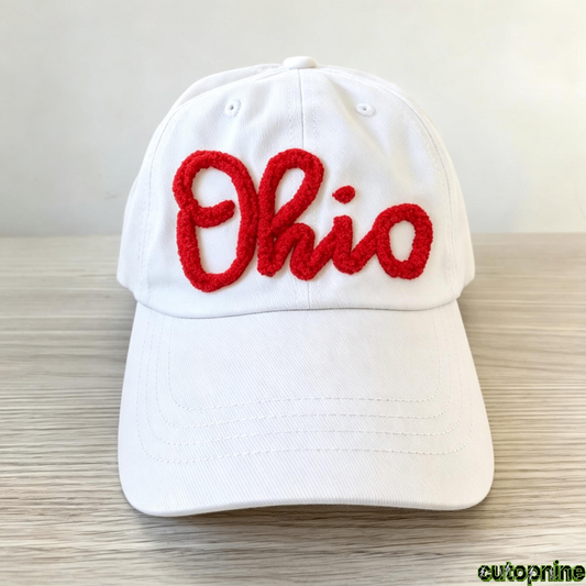 Team Chenille Embroidered Hat