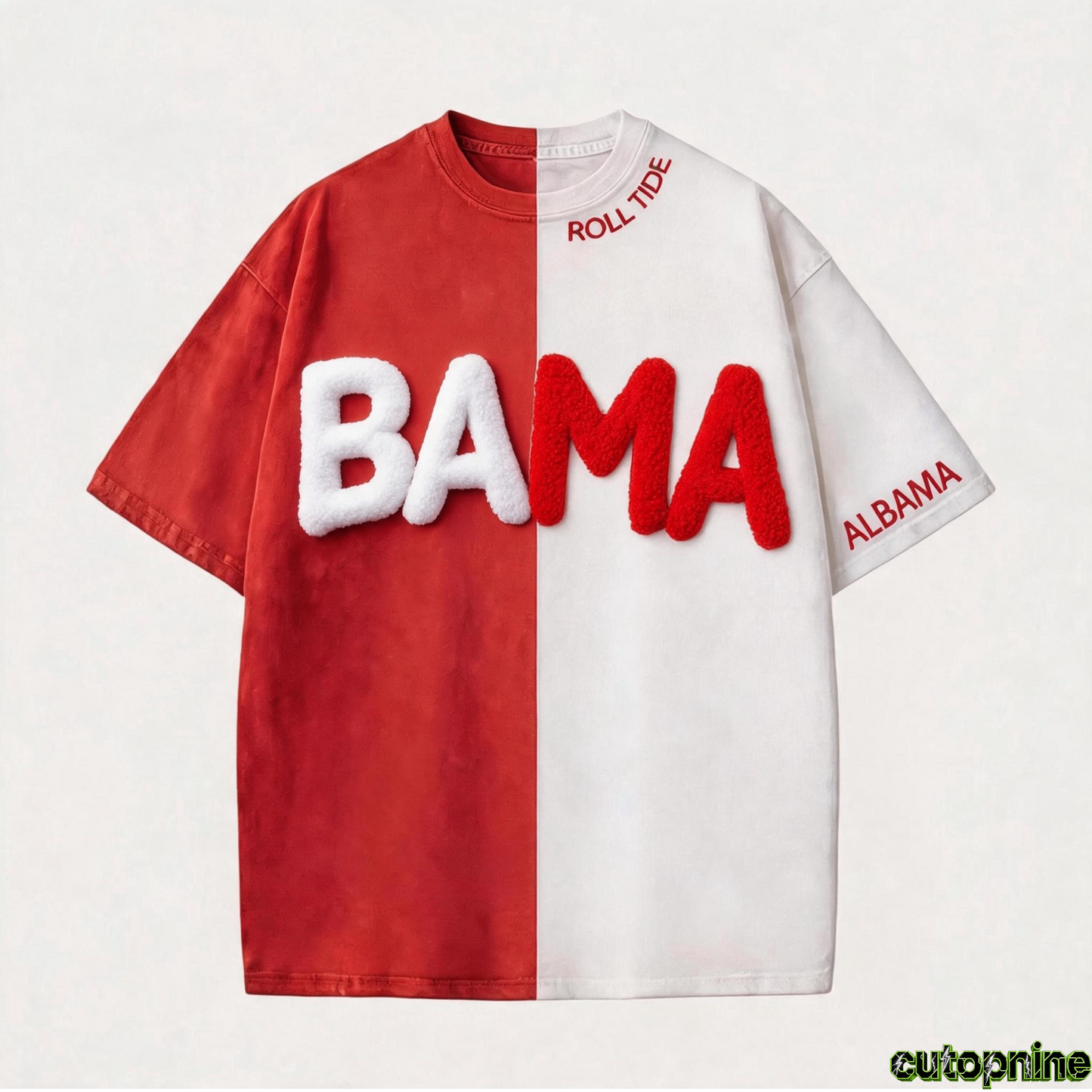 Custom Chenille Letter Sports T-Shirt