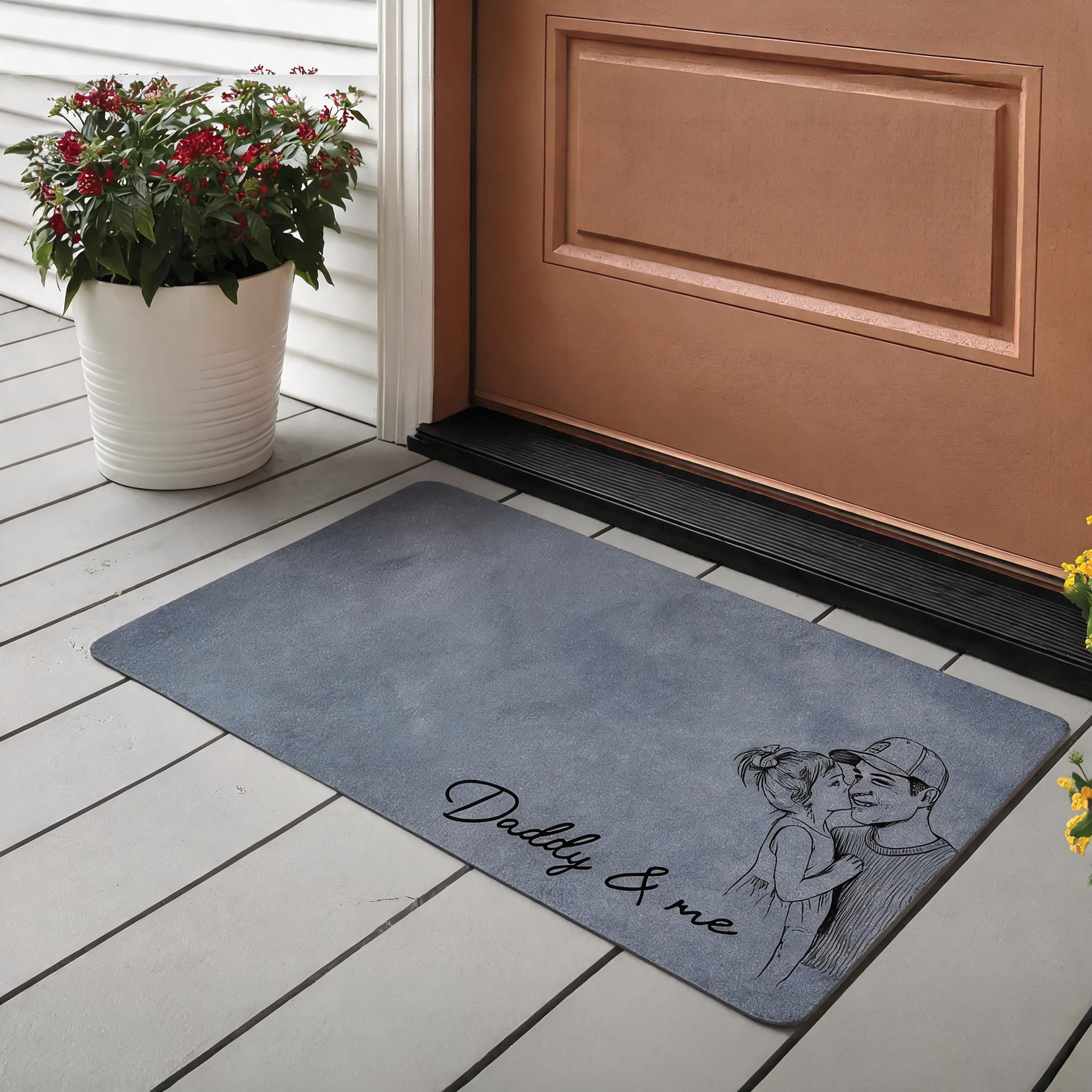 The Heritage Personalized Bath Mat