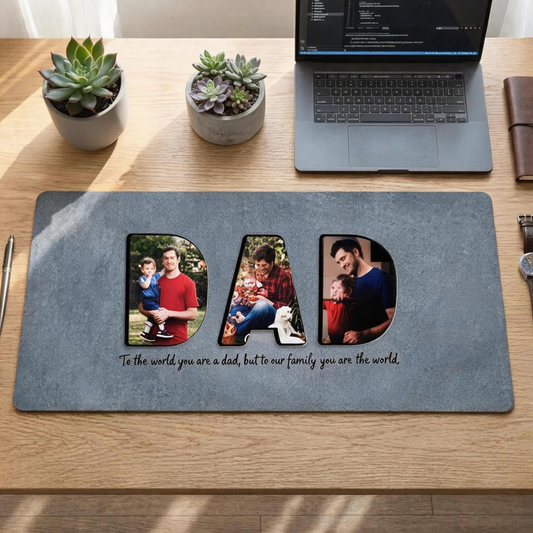 The World to Us Custom Desk Pad