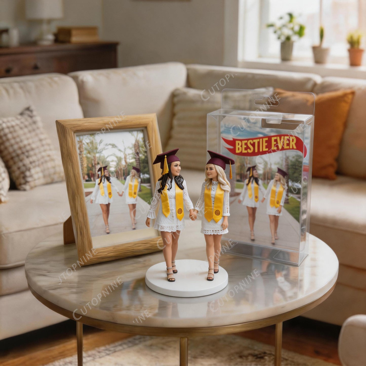 Personalized Graduation Photo Keepsake 3D Color Printed Full Color Custom Graduation Gift