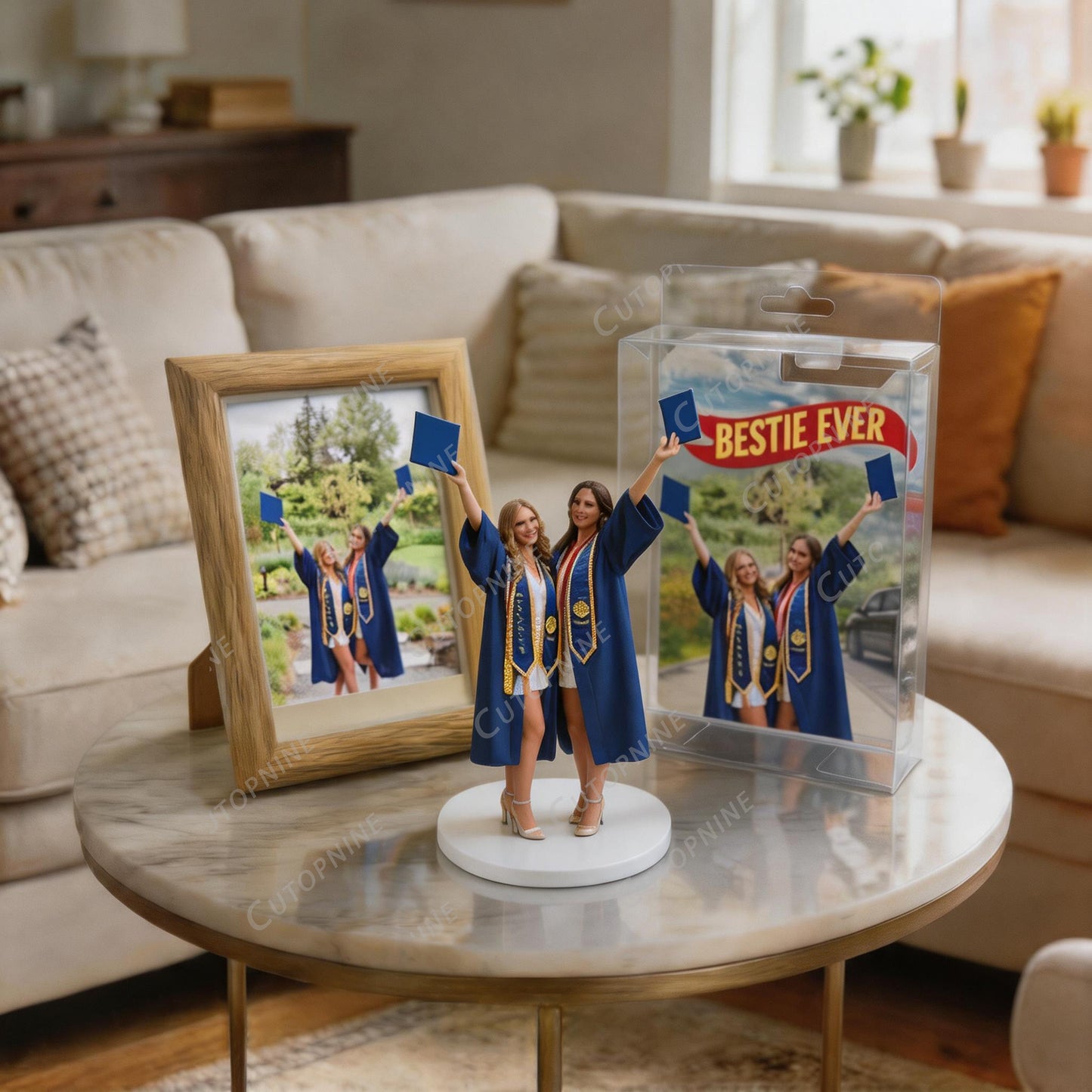 Personalized Graduation Photo Keepsake 3D Color Printed Full Color Custom Graduation Gift