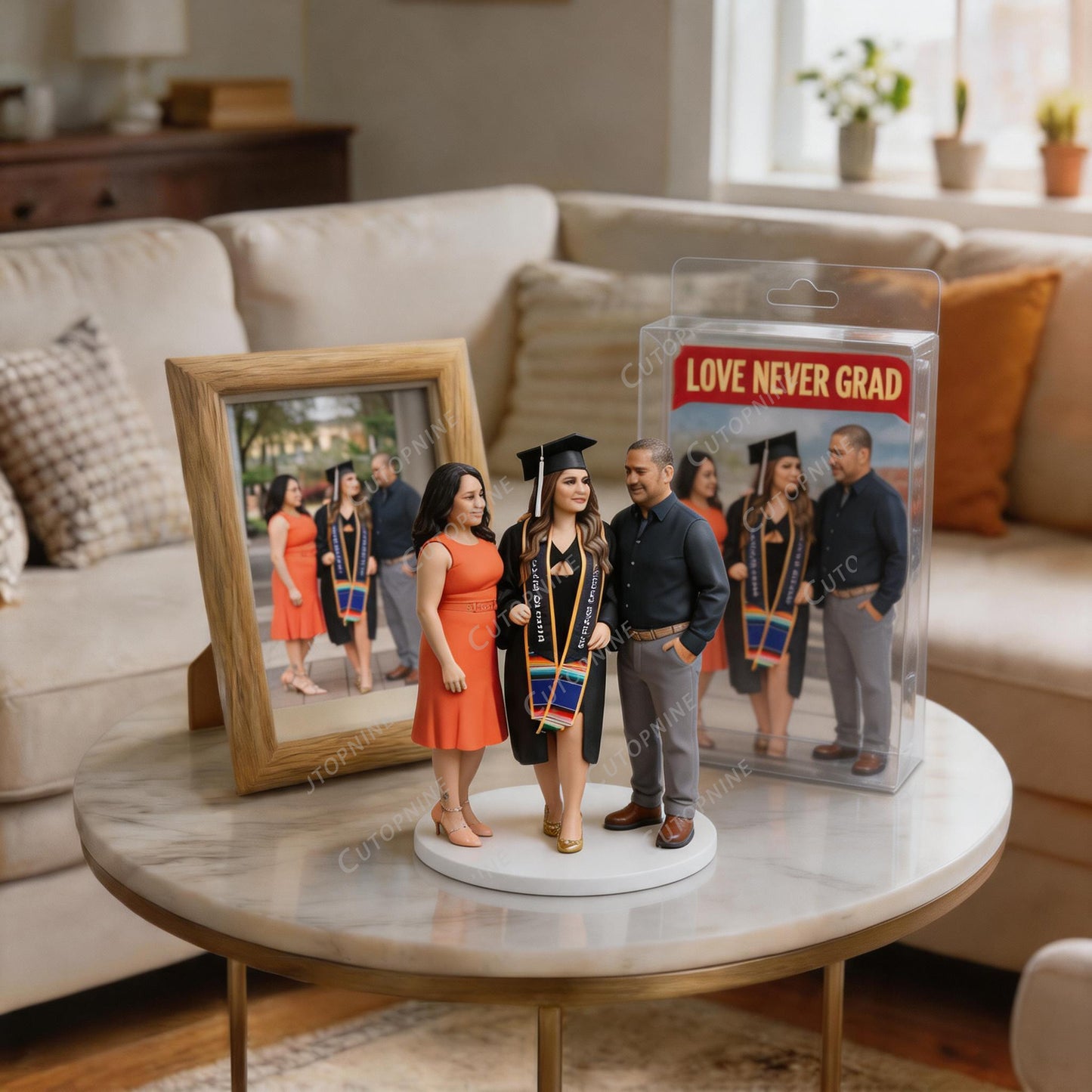 Personalized Graduation Photo Keepsake 3D Color Printed Full Color Custom Graduation Gift