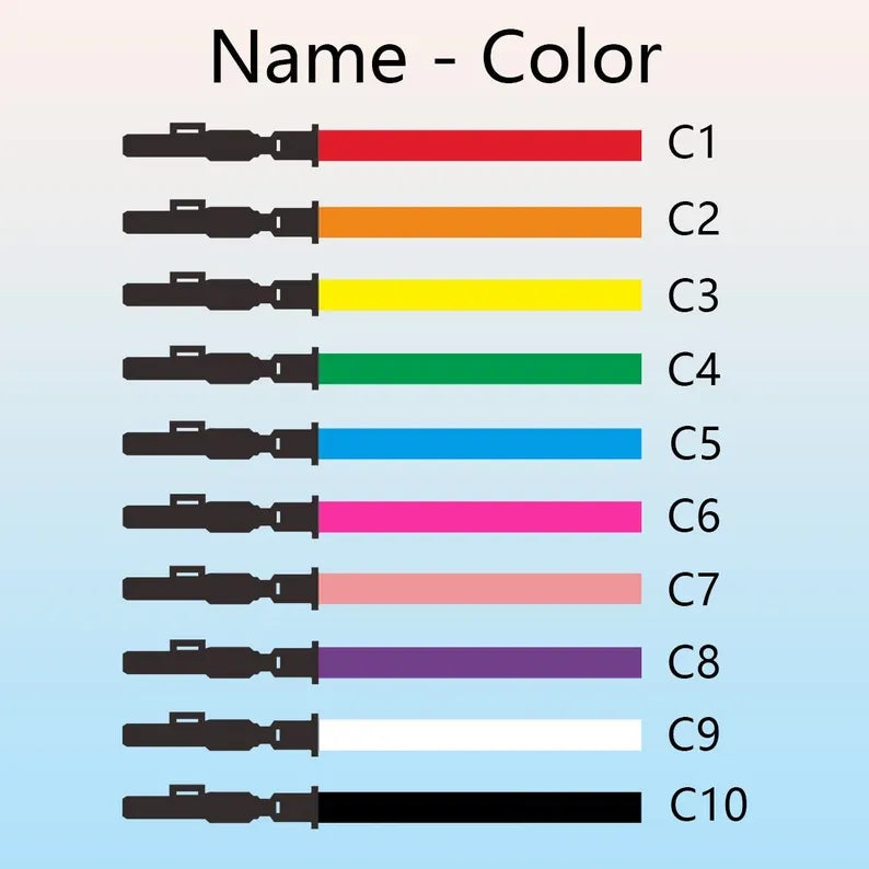 Personalized Star Wars Acrylic Keychain, Custom Lightsaber Name Dad Gift