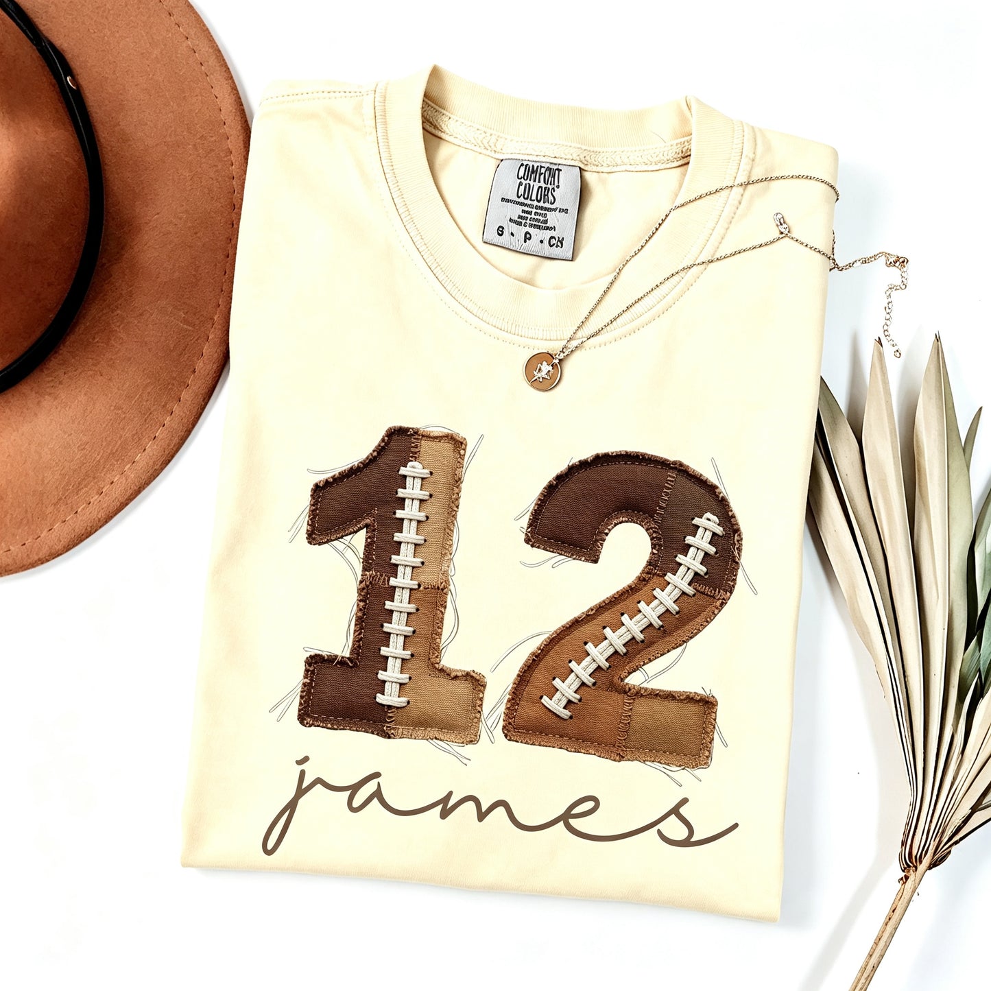 Custom Football Number and Name Shirt