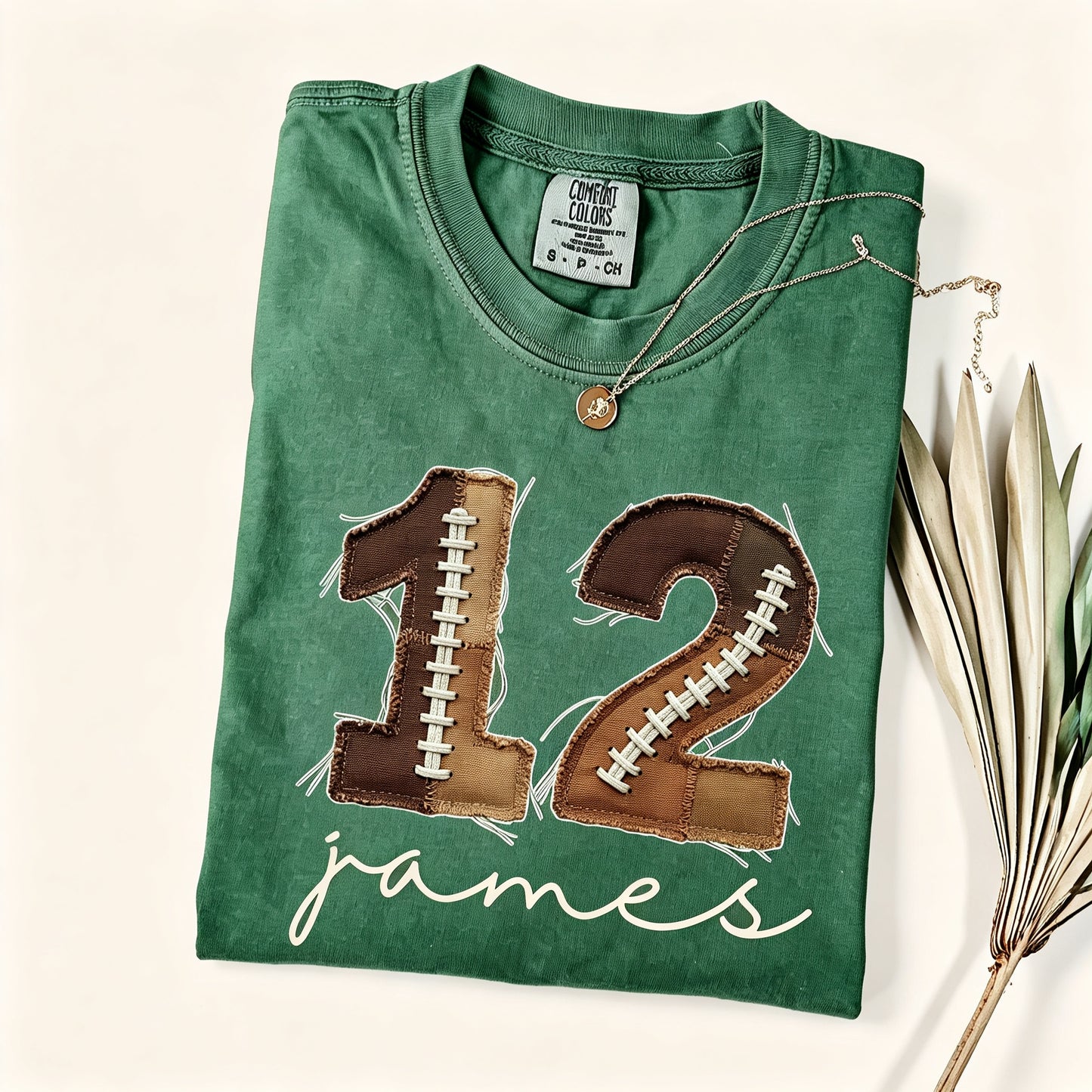 Custom Football Number and Name Shirt