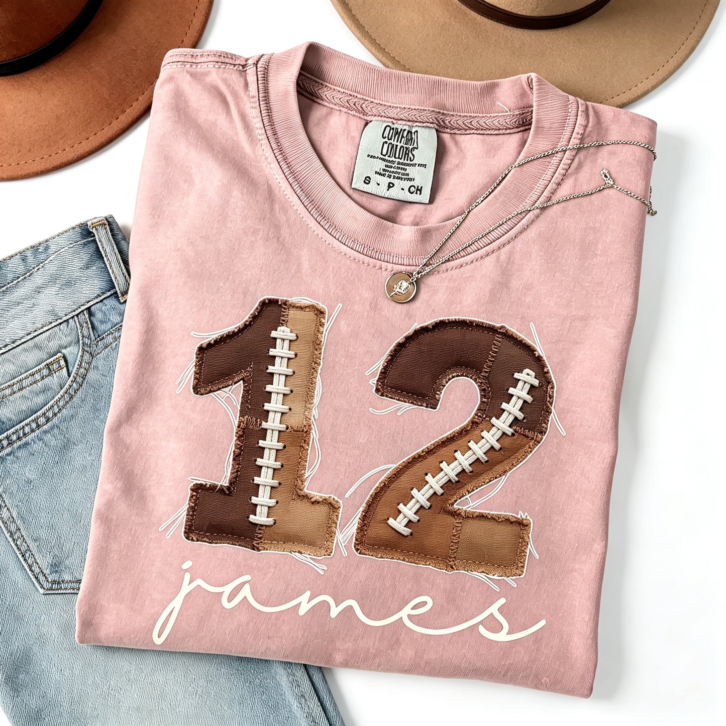 Custom Football Number and Name Shirt