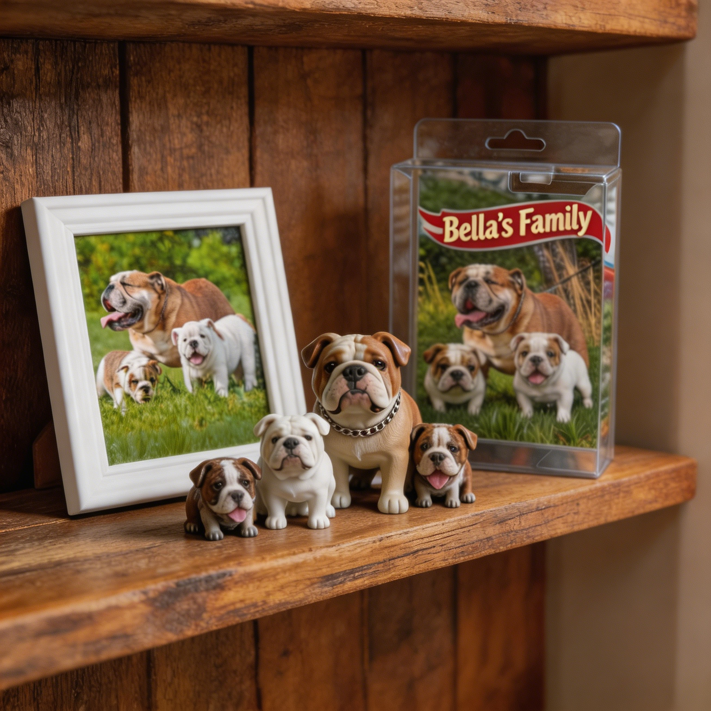 Custom Photo 3D Printed Pet Figurine Personalized Pet Memorial Keepsake