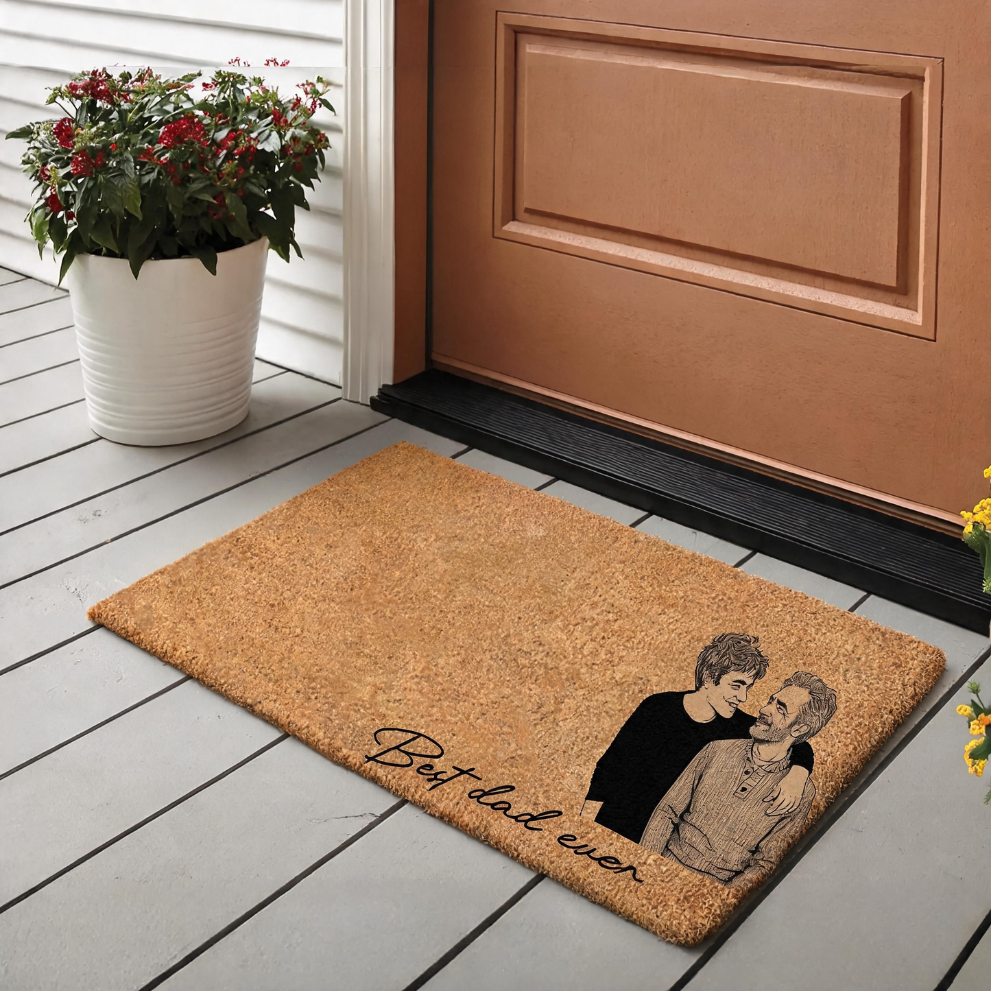 The Heritage Personalized Bath Mat