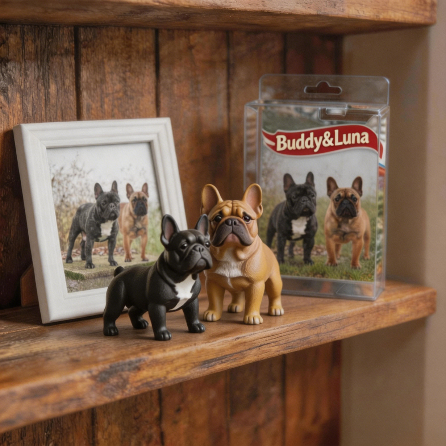 Custom Photo 3D Printed Pet Figurine Personalized Pet Memorial Keepsake