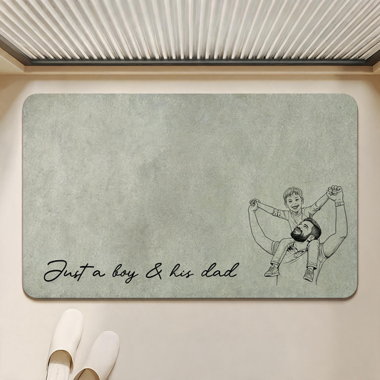 The Heritage Personalized Bath Mat