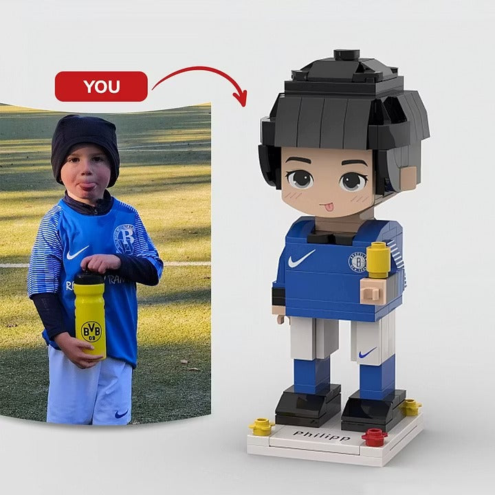 The "Build Our Memories" Custom Photo Brick Set