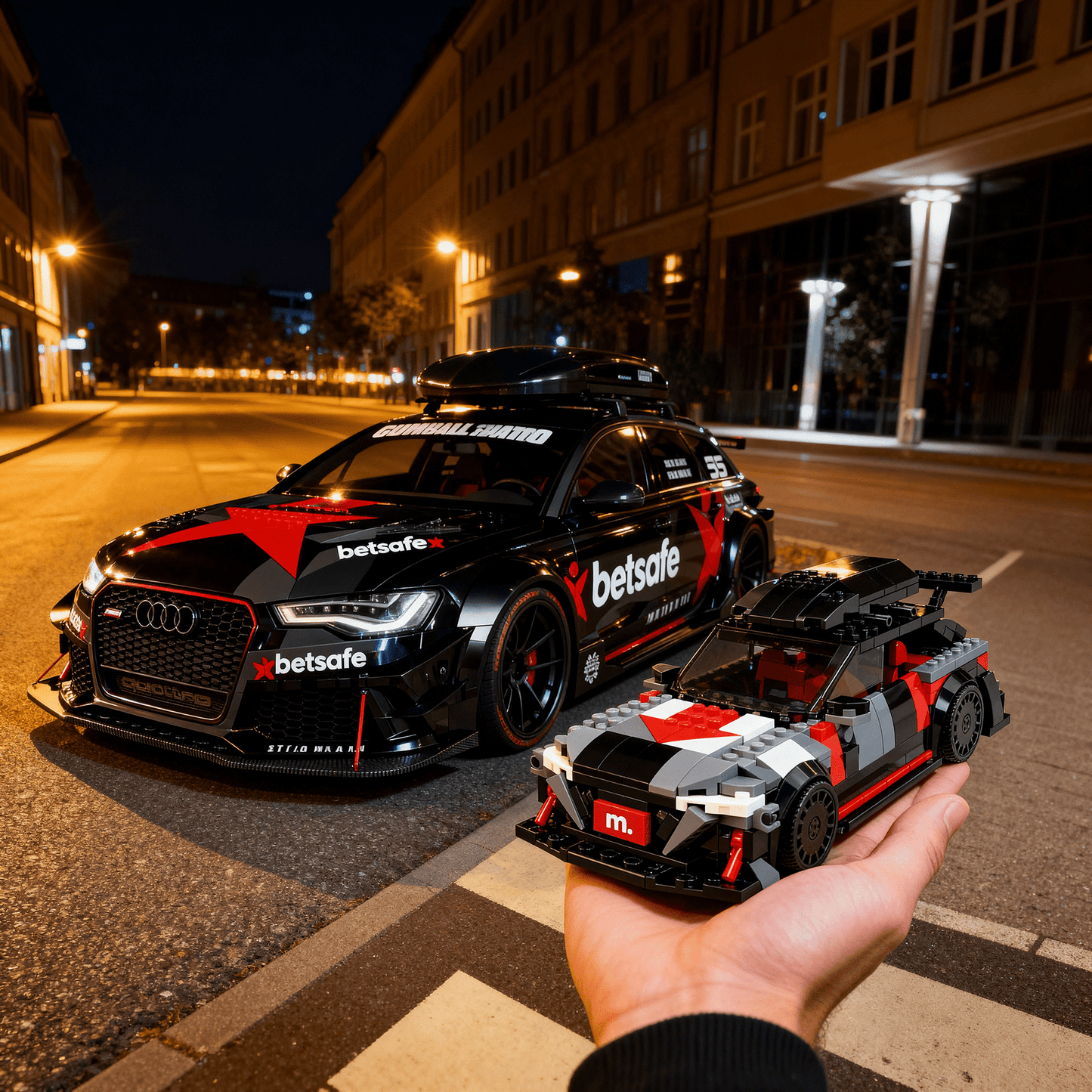 Personalized Photo-to-Car Brick Model, Custom Mini Replica of Your Vehicle