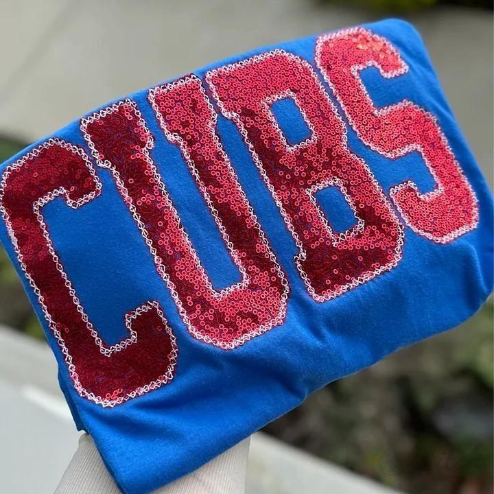 Personalized Sequin Applique Mascot Team Name Sweatshirt for Sports Moms | Game Day Gift