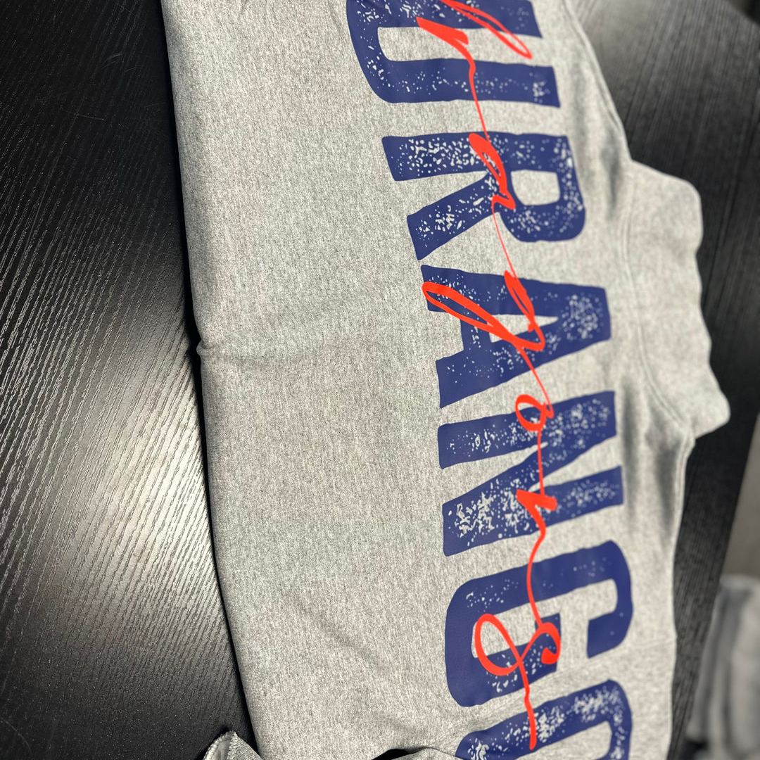 Custom Back Print Sports Sweatshirt | Personalized Game Day Crewneck