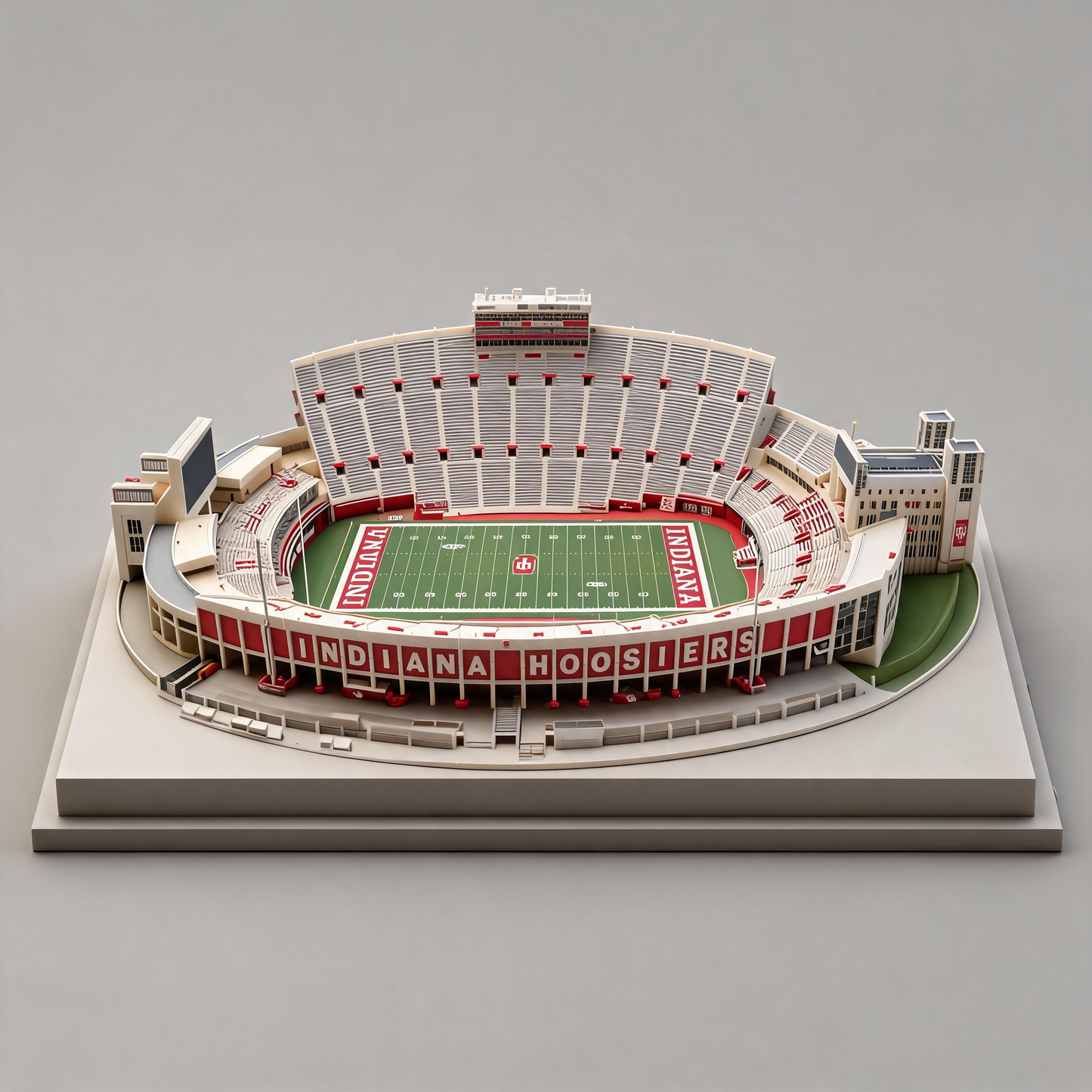 3D Printed Football Stadium Replica Model