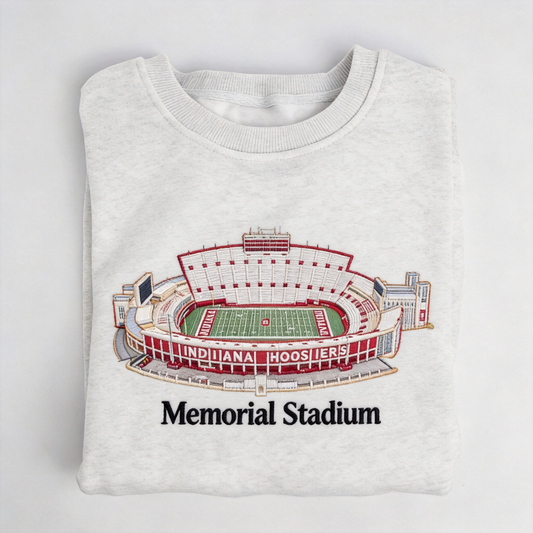 Panoramic Memorial Stadium Embroidered Apparel