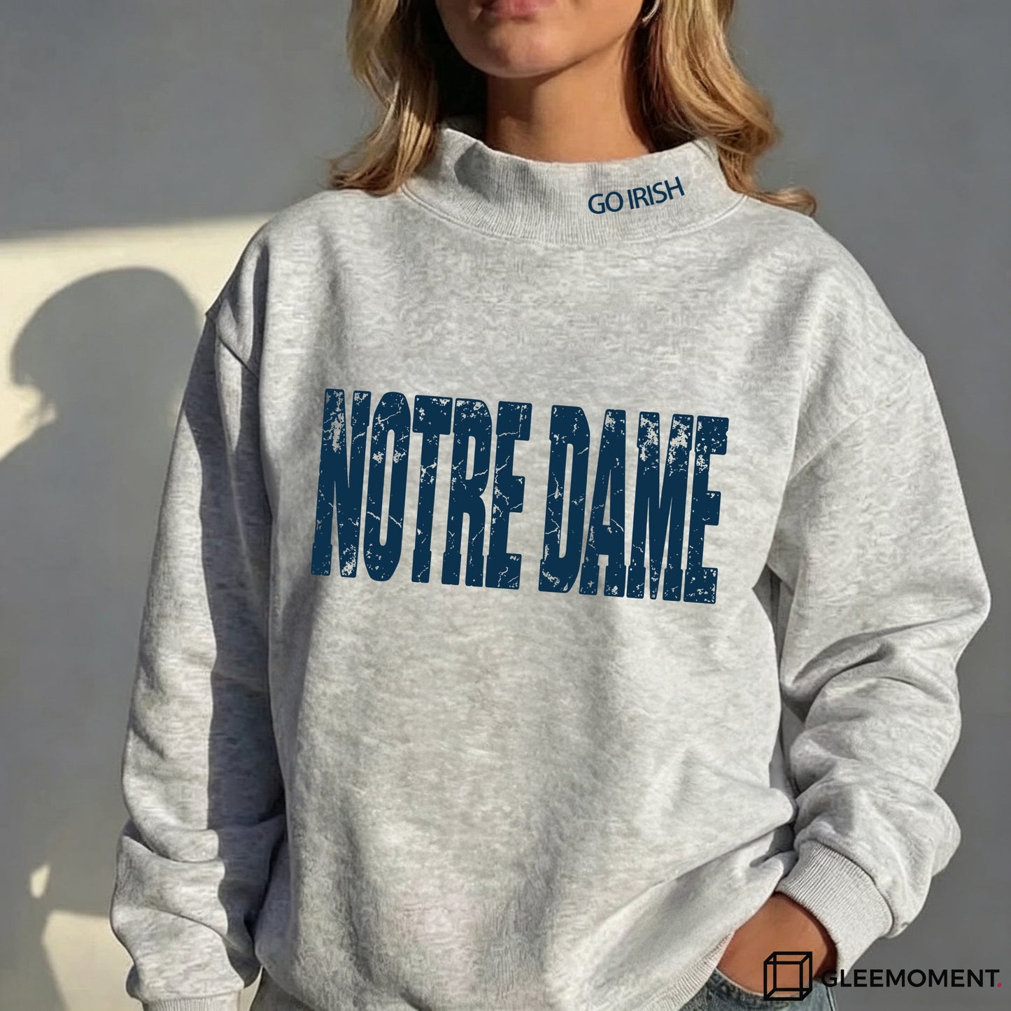 Custom State Pride Mock-Neck Sweatshirt