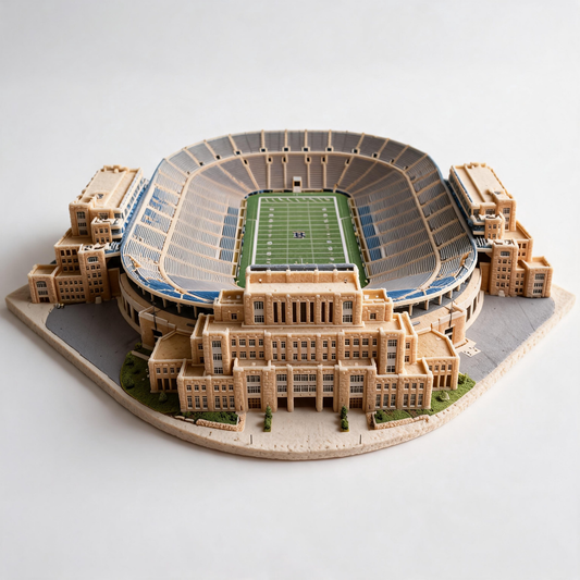3D Printed Football Stadium Replica Model
