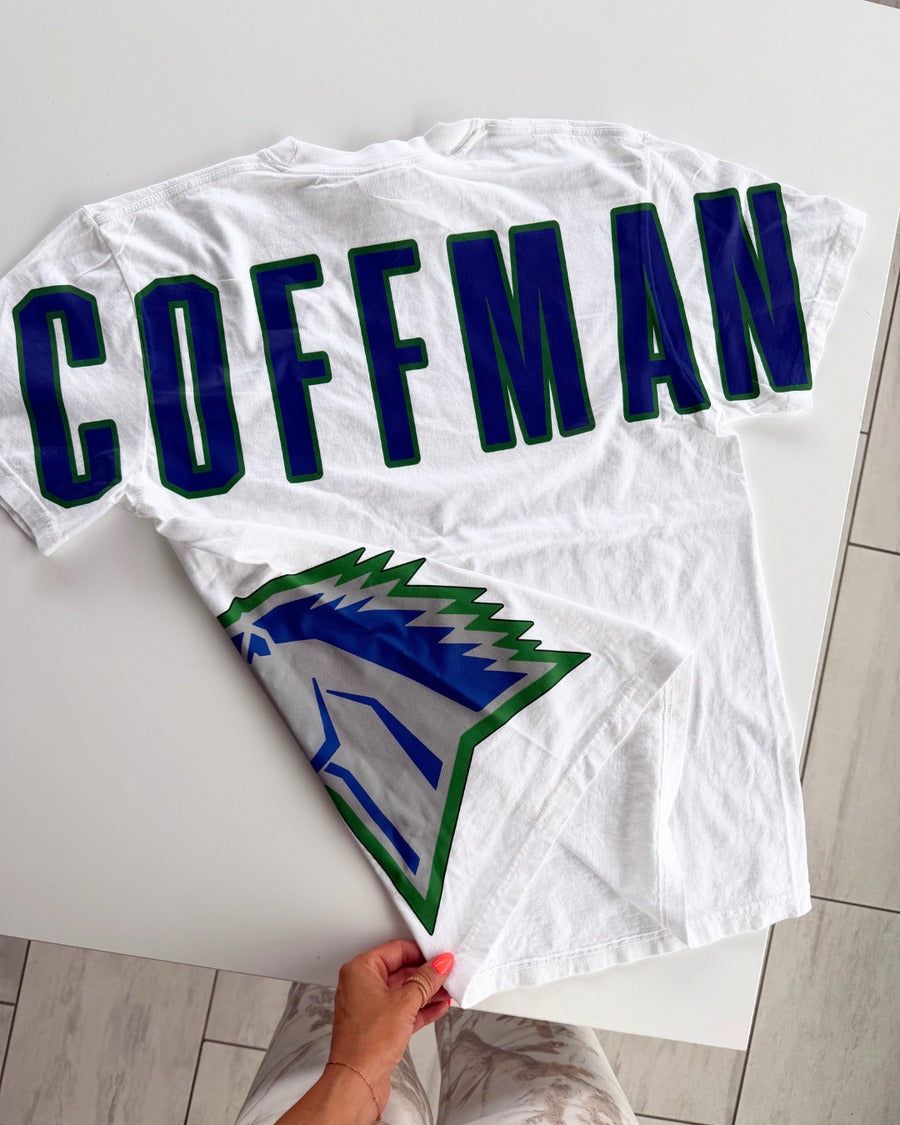 Over the Shoulder Mascot Spirit Apparel