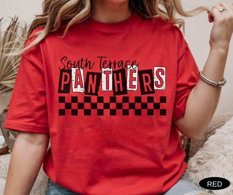Retro Checkered Mascot Pride Apparel