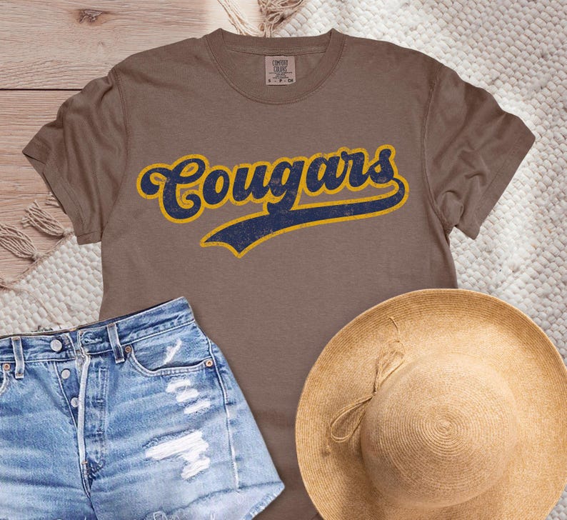 Retro Groovy Mascot Swoosh Apparel