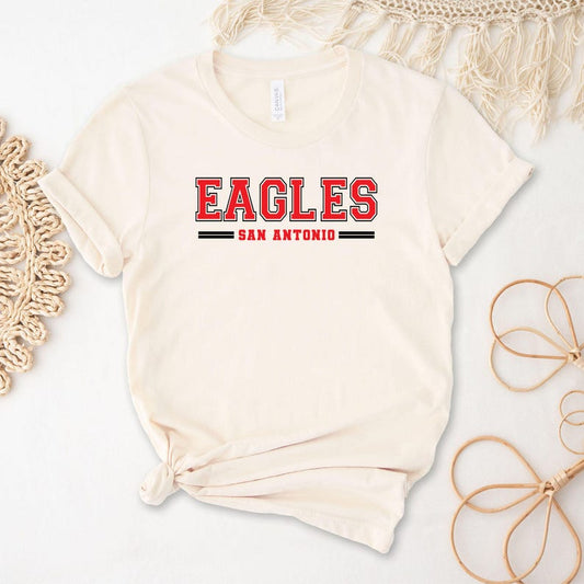 Varsity Block Letter Mascot Apparel