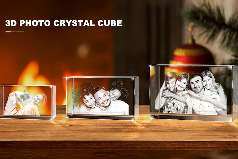 Captured in Light - Custom 3D Crystal Photo Keepsake