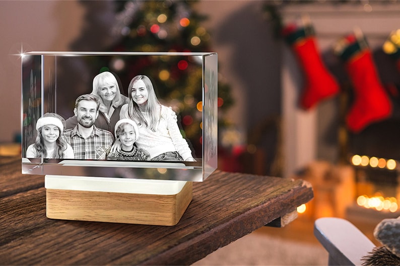 Captured in Light - Custom 3D Crystal Photo Keepsake