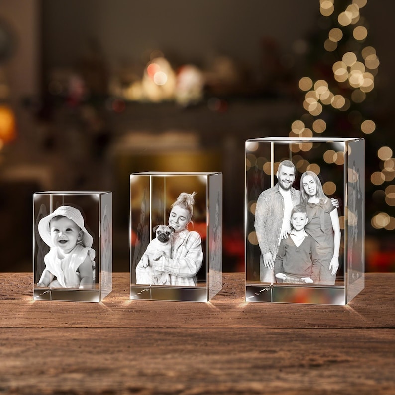 Captured in Light - Custom 3D Crystal Photo Keepsake