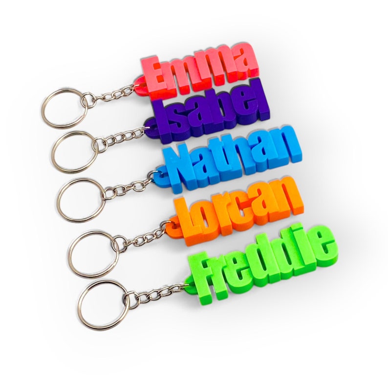 Identity Mini - Custom 3D Name Keychain
