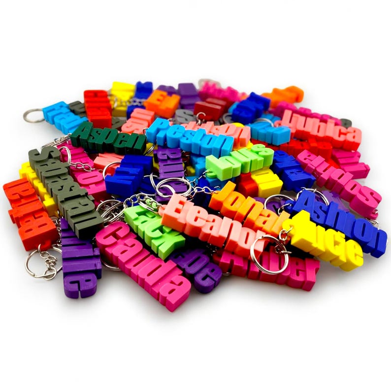 Identity Mini - Custom 3D Name Keychain