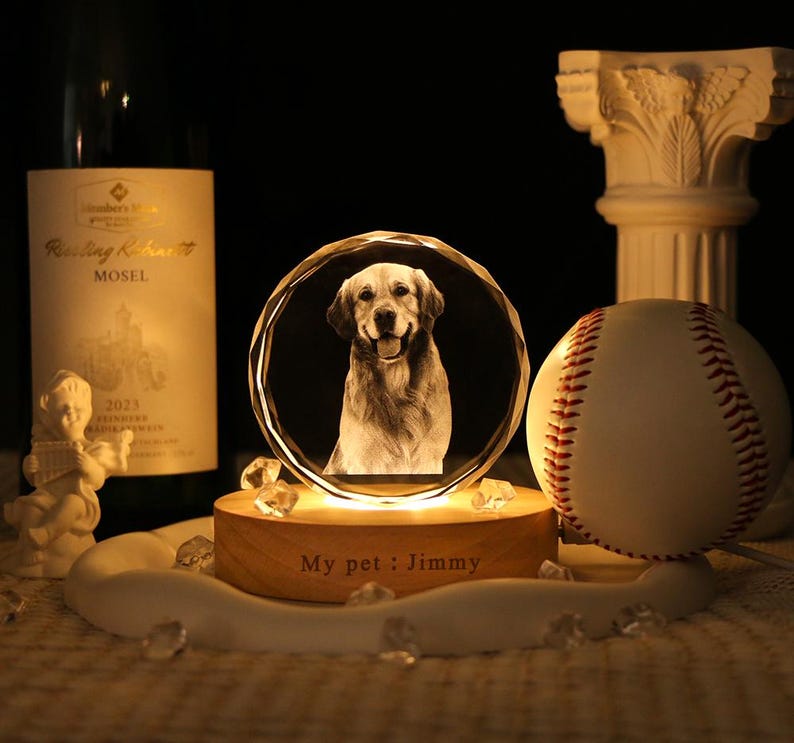 Heartstrings | Personalized 3D Glowing Crystal Keepsake