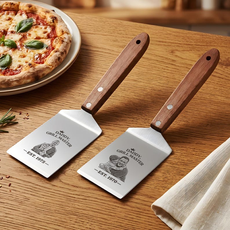 Personalized "Best Dad Ever" BBQ Spatula