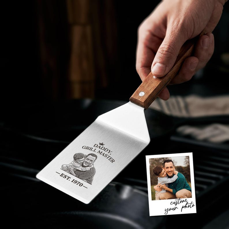 Personalized "Best Dad Ever" BBQ Spatula