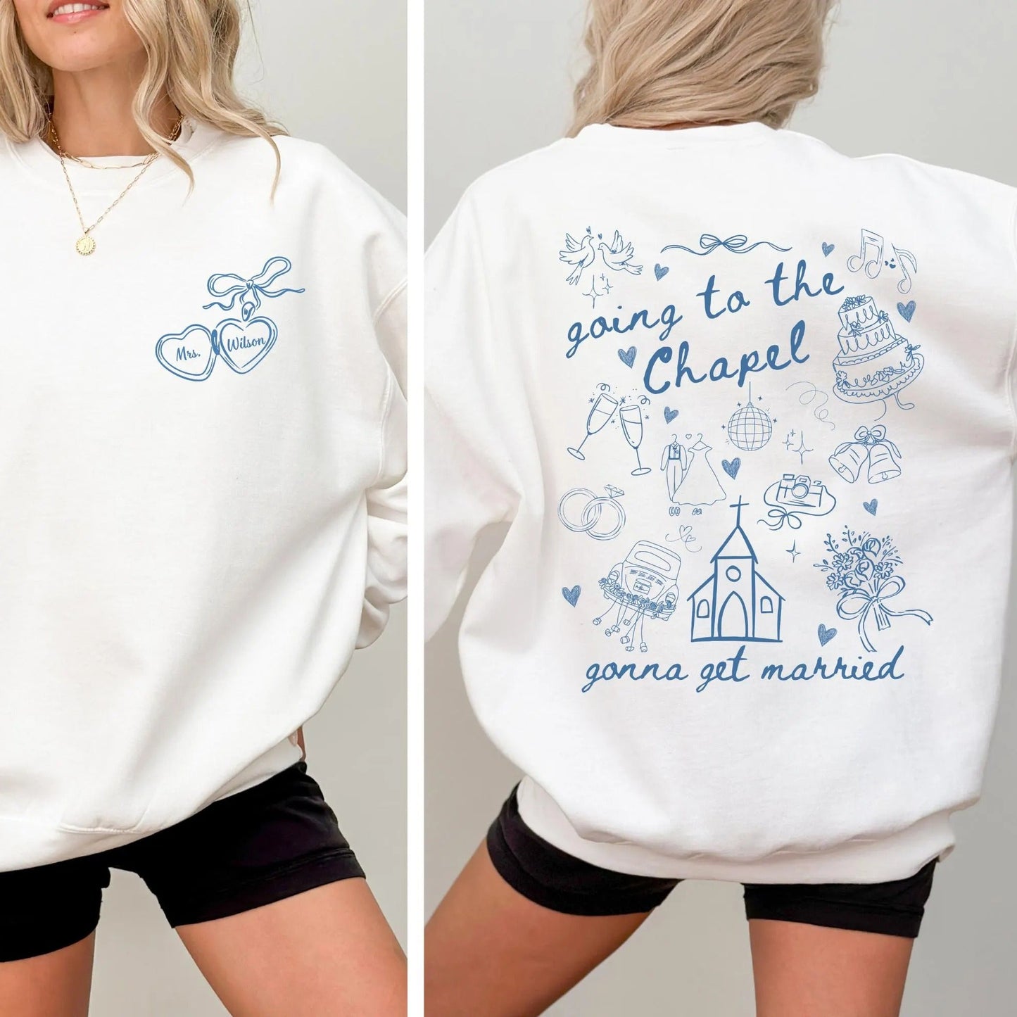Custom Future Mrs. Bridal Sweatshirt – Wedding Gift