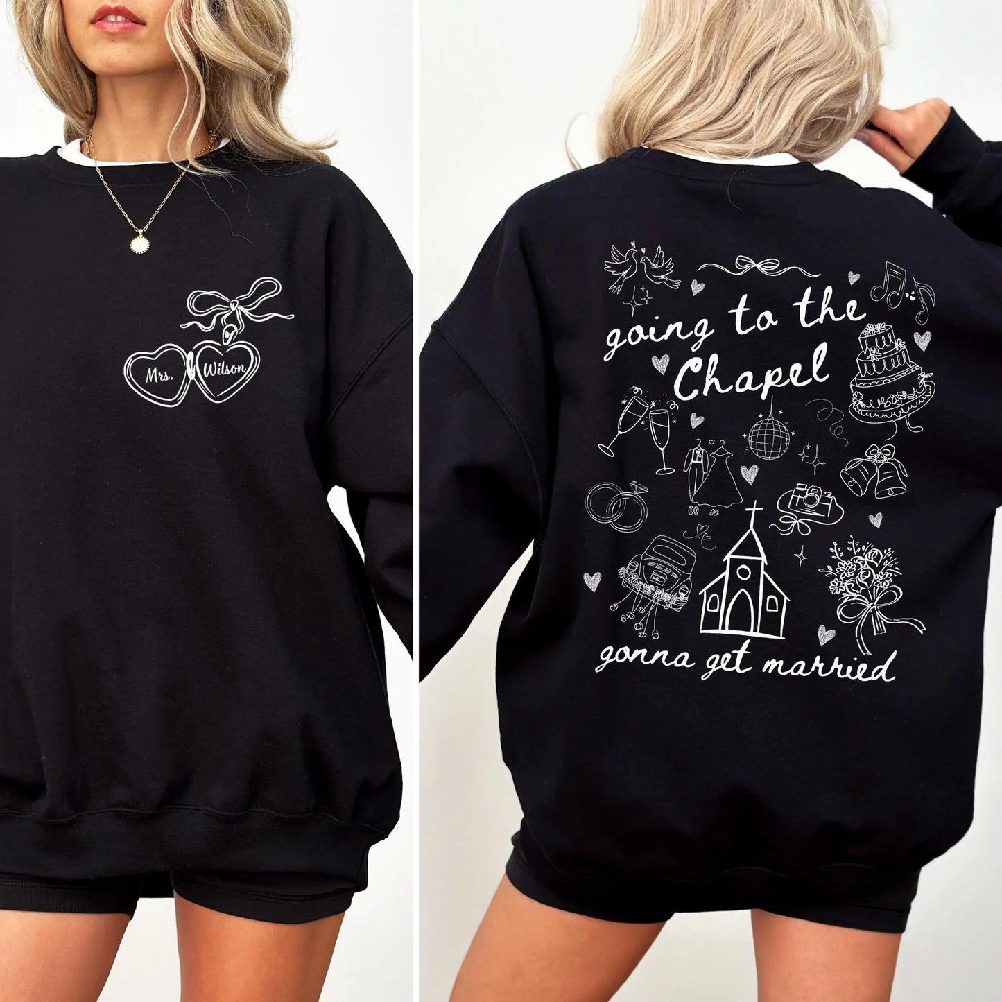 Custom Future Mrs. Bridal Sweatshirt – Wedding Gift