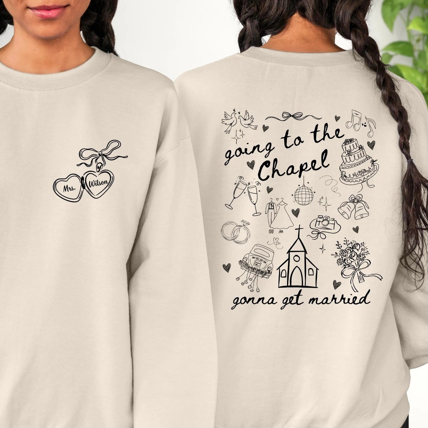 Custom Future Mrs. Bridal Sweatshirt – Wedding Gift