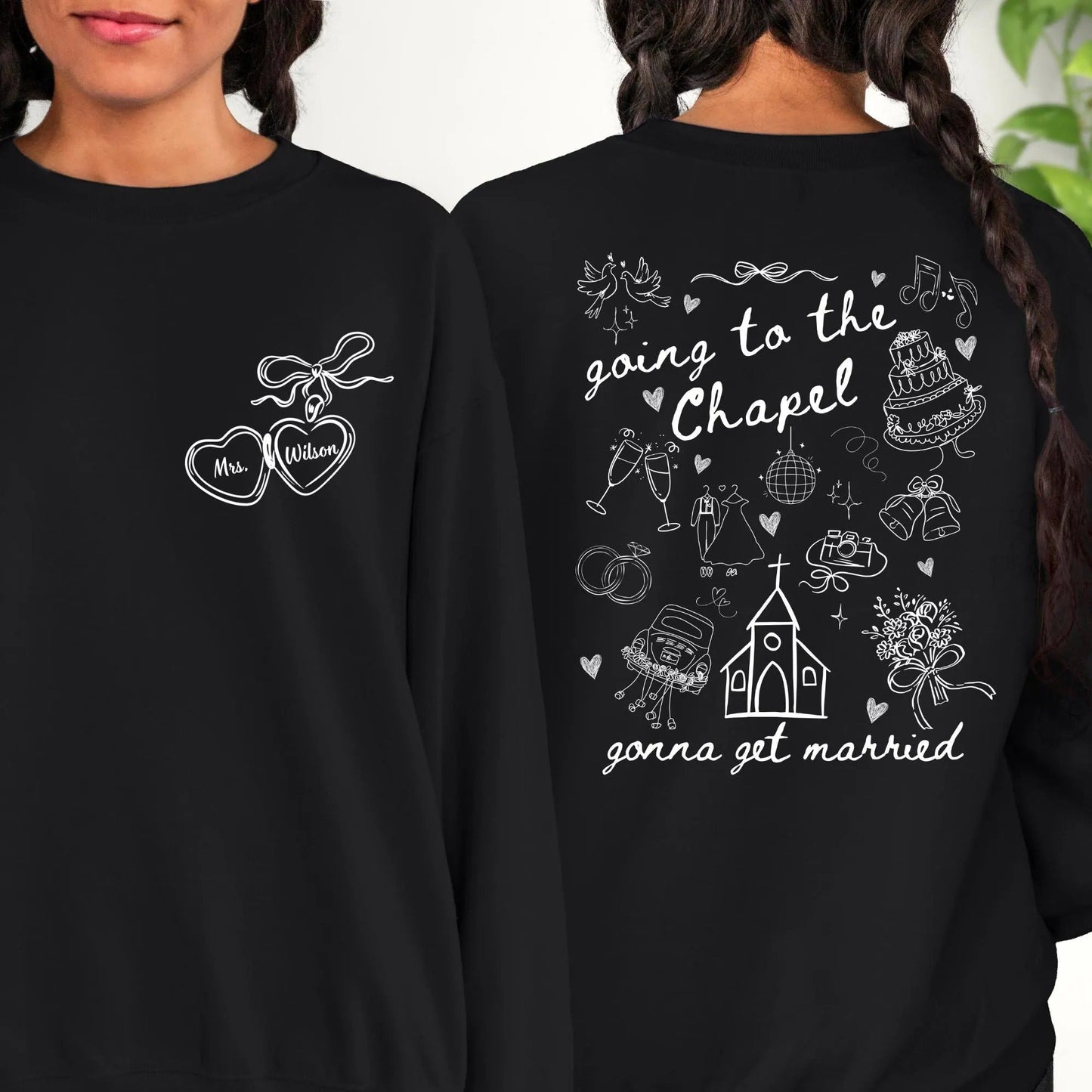 Custom Future Mrs. Bridal Sweatshirt – Wedding Gift
