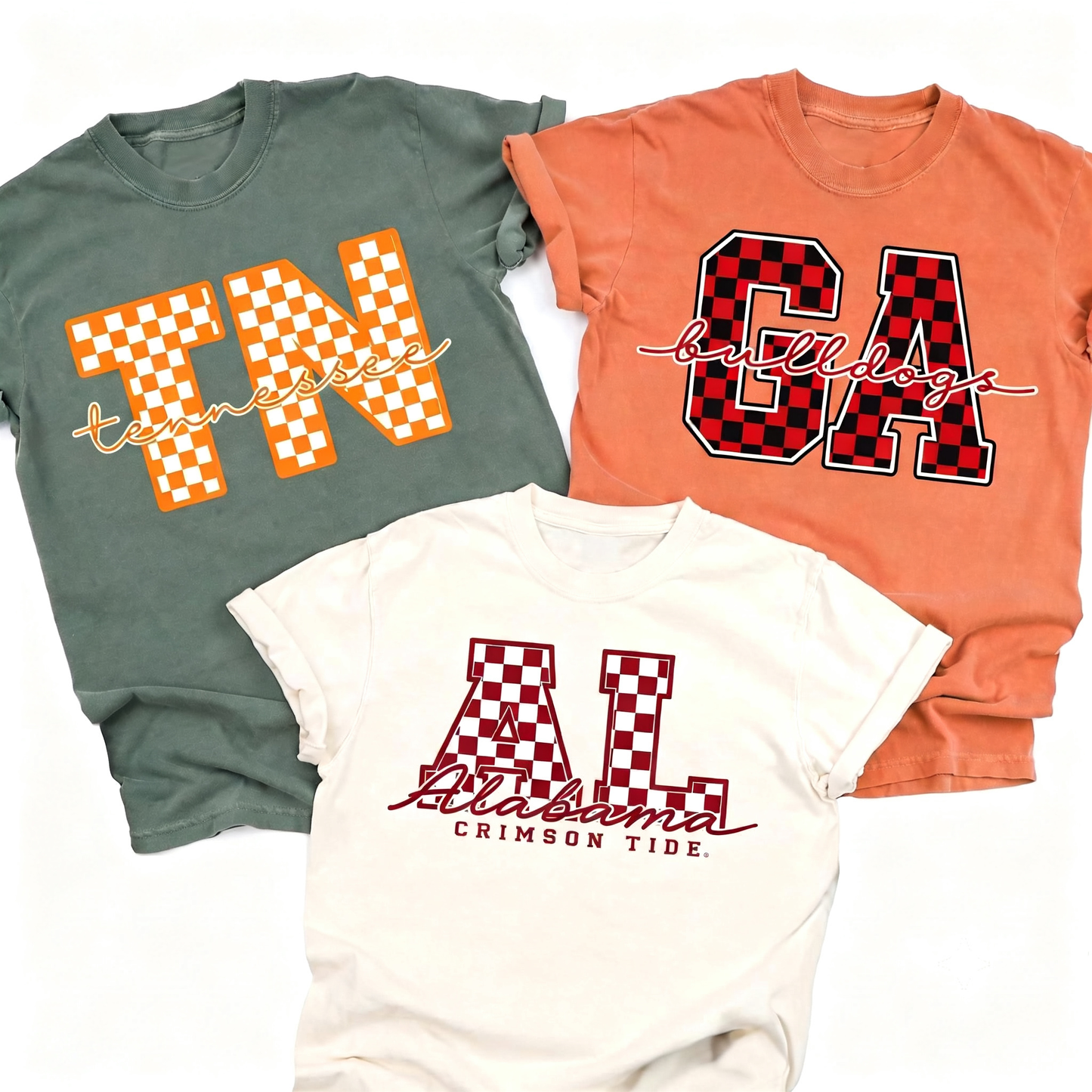 Custom Personalized College Football Team Name T-Shirt