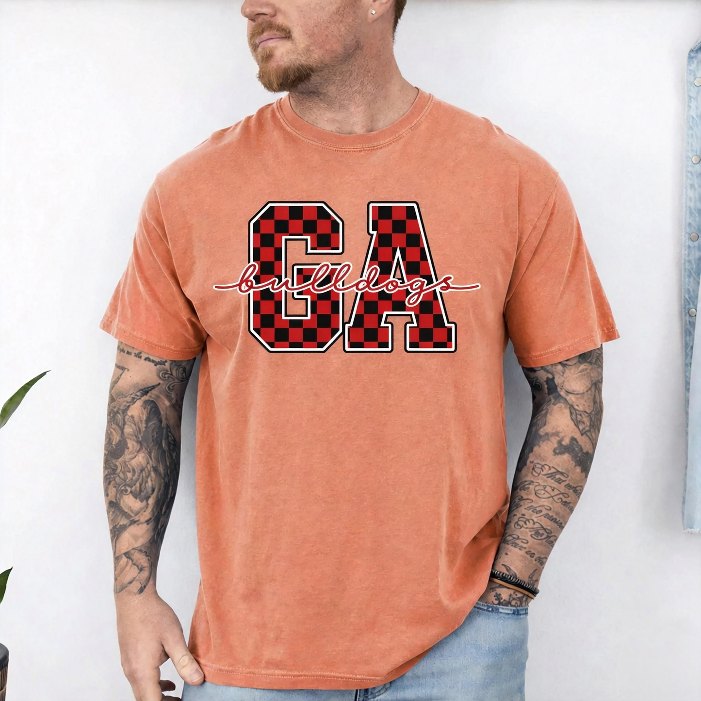 Custom Personalized College Football Team Name T-Shirt