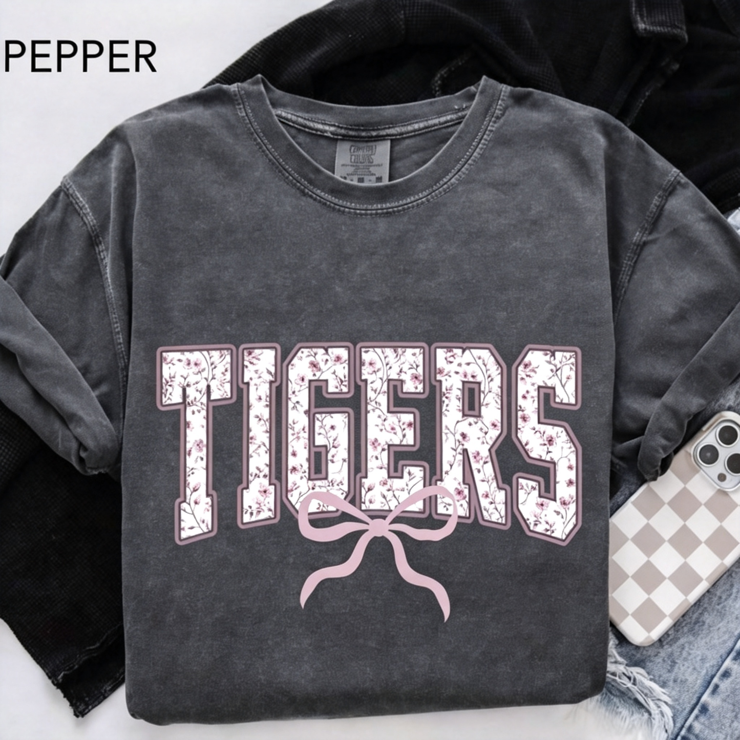 Custom Mascot Shirt – School Logo Tee – Personalized Sports Back to School Gift