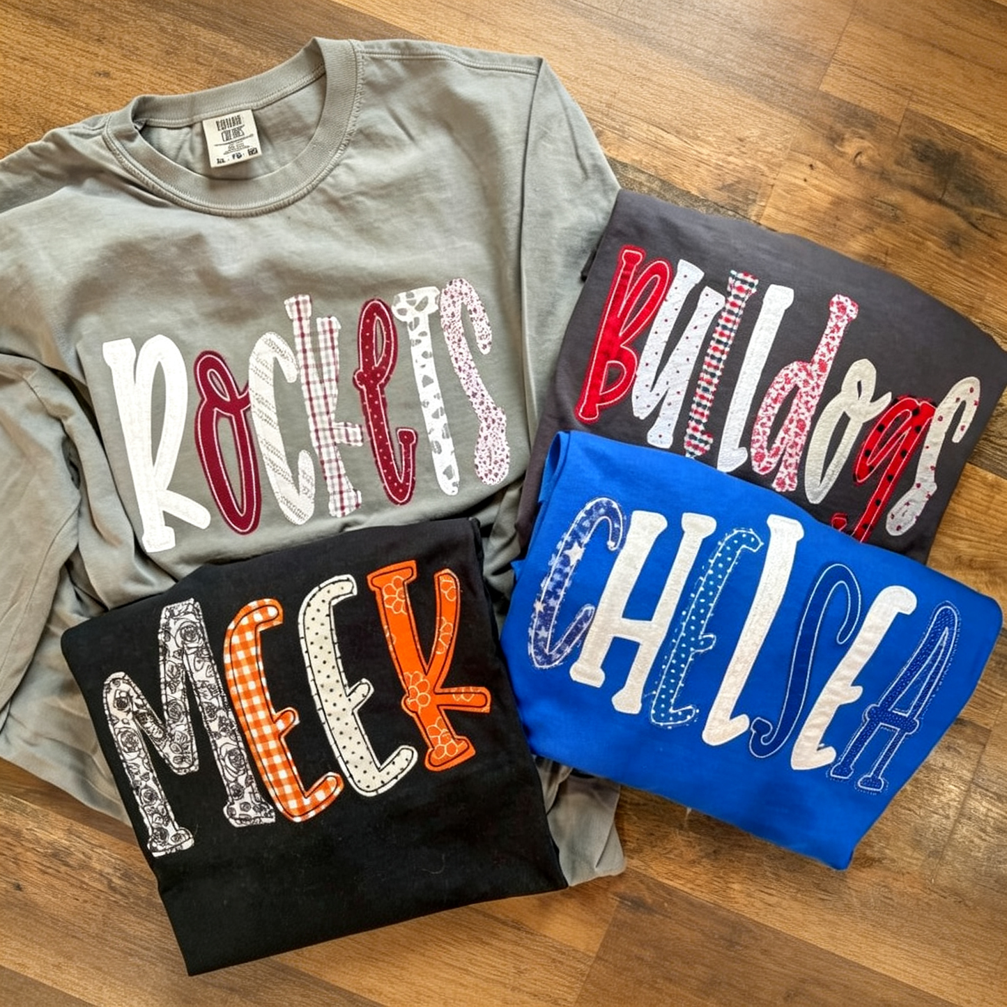 Custom Mascot Comfort Colors Tee: Spirit Team Shirt