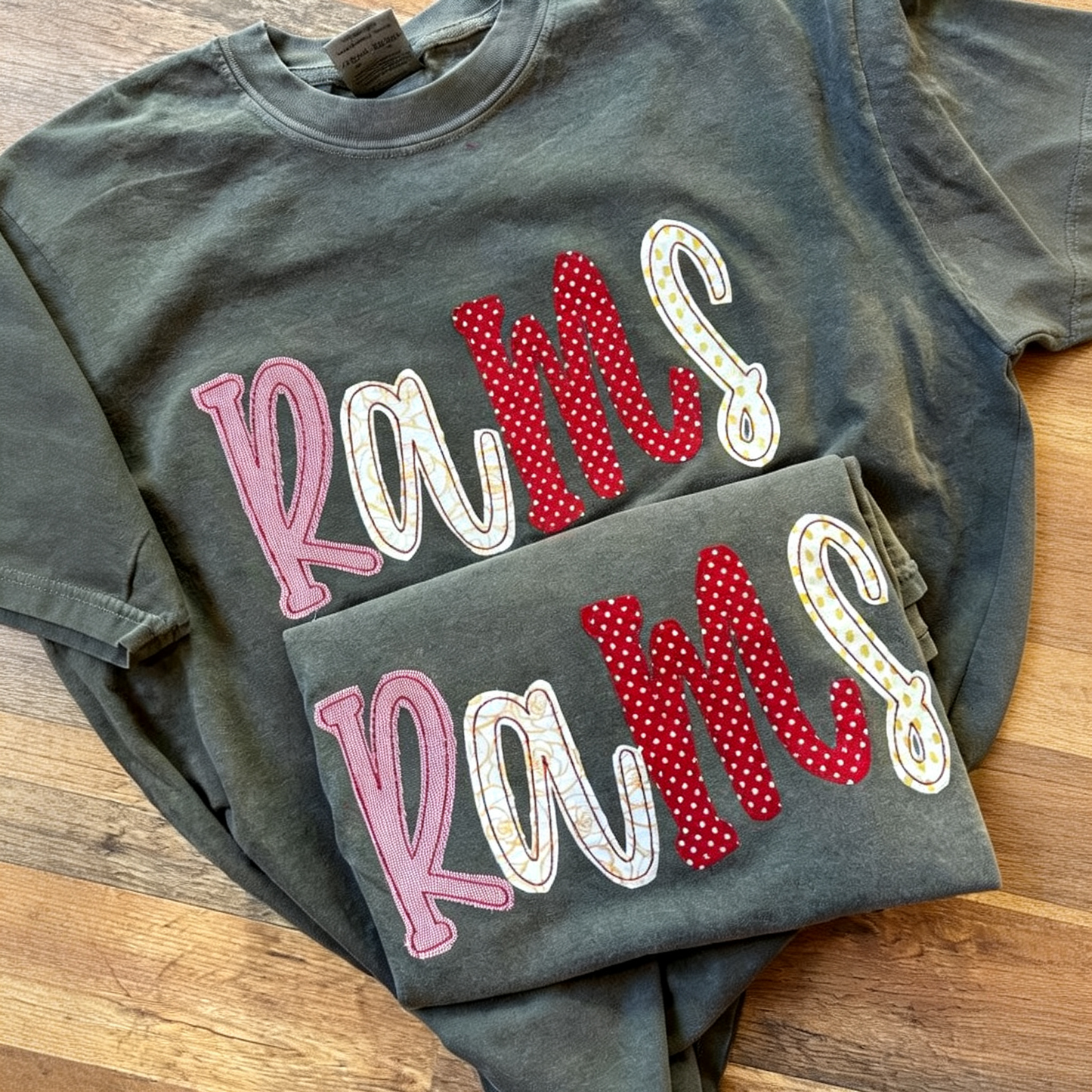 Custom Mascot Comfort Colors Tee: Spirit Team Shirt